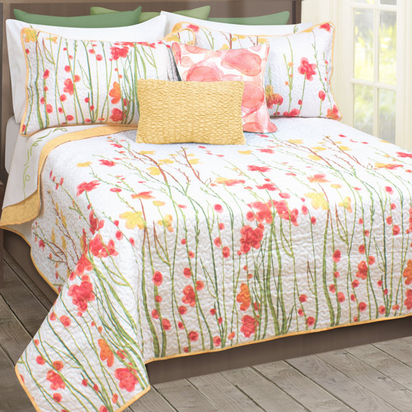 Peach-quilt-set | Wayfair